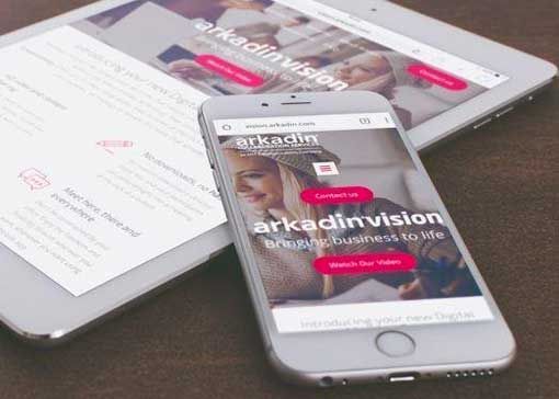 Arkadin Vision on smartphone and tablet