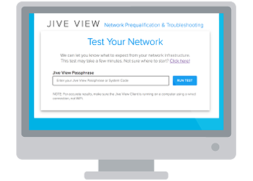 Jive View Network Troubleshooting