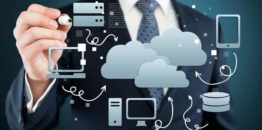 Although there are many different types of cloud architecture, true multi-tenant cloud architecture offers service providers a competitive advantage in their market. concept of devices in cloud network architecture