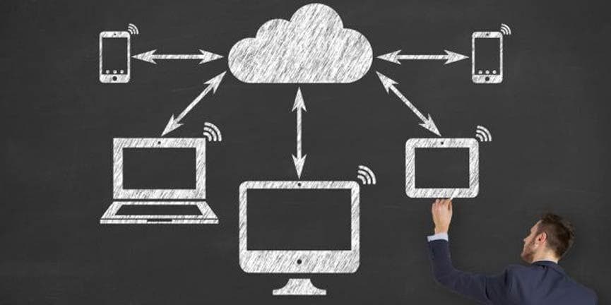 cloud network of devices