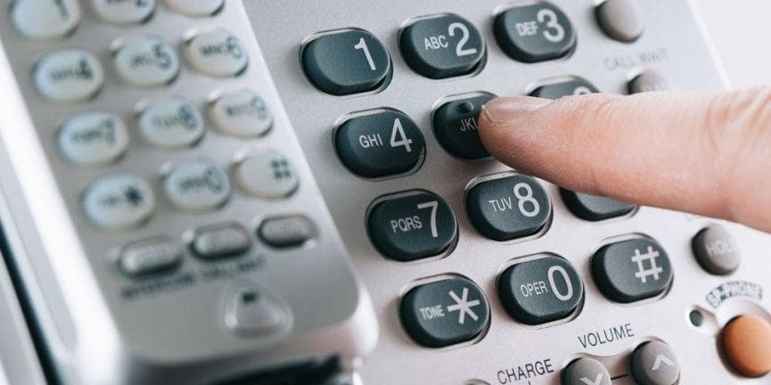 VoIP allows you to port your existing number or choose a new one. dialing a number
