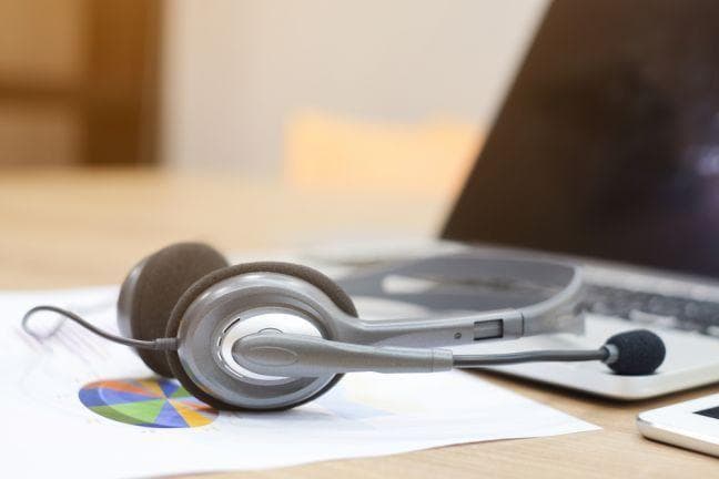 contact center solution headset