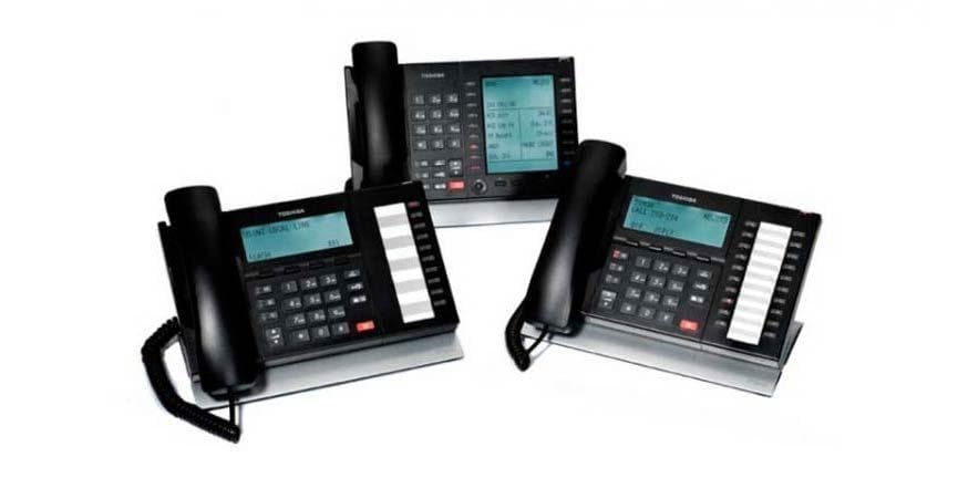 toshiba ip phone set of desktop phone models