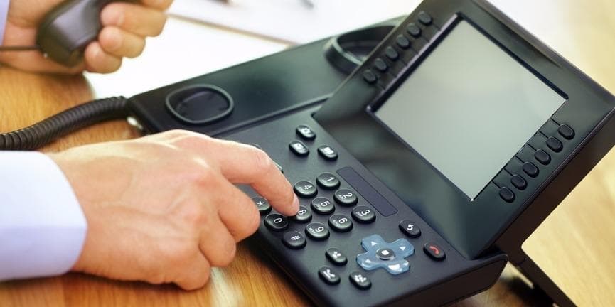 Dialing VoIP telephone