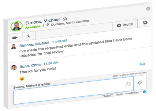 PureCloud web chat