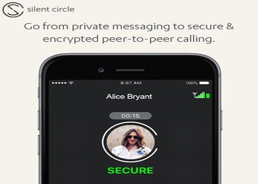 Silent phone app