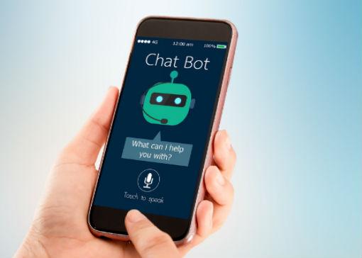 chat bot on mobile app