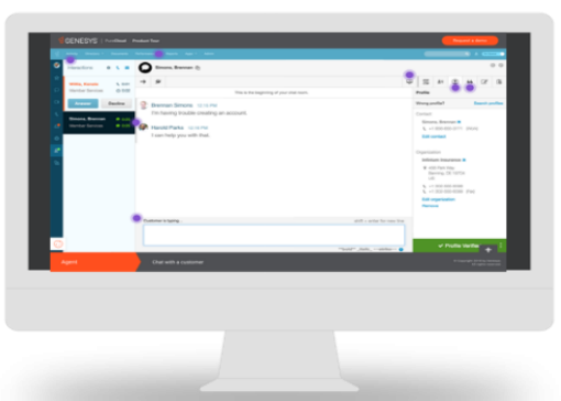 Genesys PureCloud on desktop