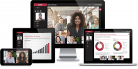 Arkadin Vision is a video-first meeting space that enables teams to participate in audio, web, or video conferences regardless of location, or technology and device used. Arkadin Vision