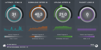 HTML5 speedtest screenshot