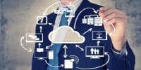 Cloud communication concept