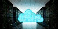 Cloud in a server room