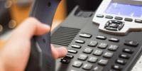 VoIP desk phone