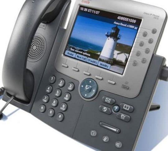 VoIP allows for easy virtual extensions VoIP phone as a remote worker would use it